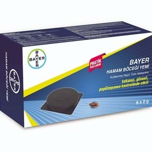 Bayer Hamamböceği Tablet Yem | 6 Kartuş