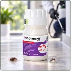 K-Othrine SC 50 Kokusuz Haşere İlacı | 50 Ml