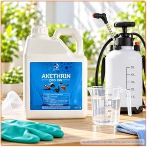Akethrin PRO EW Kokulu Haşere İlacı | 5 Litre