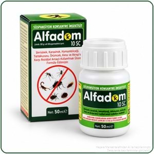Alfadom 10 SC Kokusuz Haşere İlacı | 50 Ml