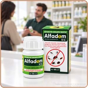 Alfadom 10 SC Kokusuz Haşere İlacı | 50 Ml