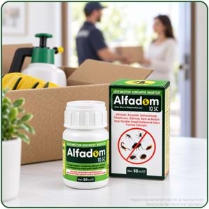 Alfadom 10 SC Kokusuz Haşere İlacı | 50 Ml