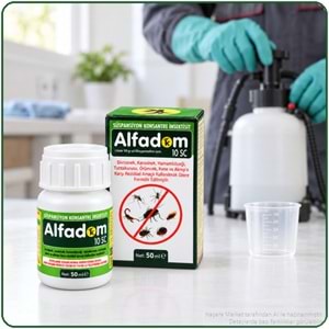 Alfadom 10 SC Kokusuz Haşere İlacı | 50 Ml
