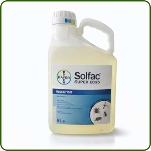 Bayer-Envu Solfac Süper EC 25 Kokulu Haşere İlacı | 5 Litre