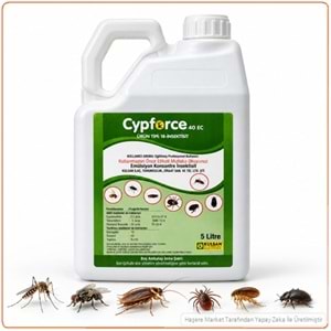 Cypforce 40 EC Kokulu Haşere Öldürücü | 5 litre