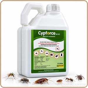 Cypforce 40 EC Kokulu Haşere İlacı | 5 Litre