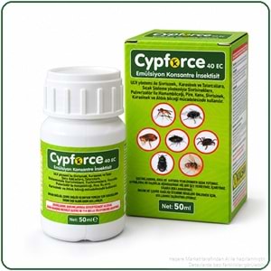 Cypforce 40 EC Kokulu Haşere İlacı | 50 Ml