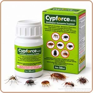 Cypforce 40 EC Kokulu Haşere İlacı | 50 Ml