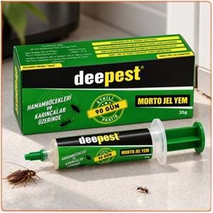 Deepest Morto Hamamböceği ve Karınca Jel Yem | 35 gram