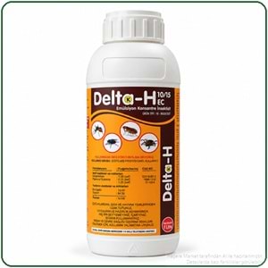 Delta-H 10/15 EC Kokulu Haşere İlacı | 1 Litre