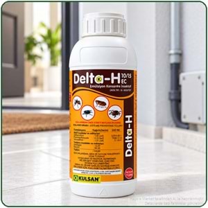 Delta-H 10/15 EC Kokulu Haşere İlacı | 1 Litre