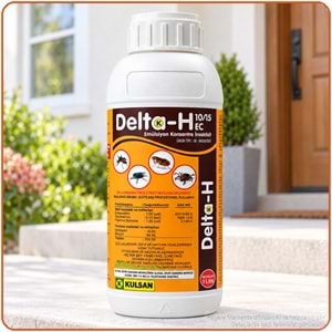 Delta-H 10/15 EC Kokulu Haşere İlacı | 1 Litre
