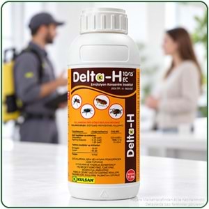 Delta-H 10/15 EC Kokulu Haşere İlacı | 1 Litre