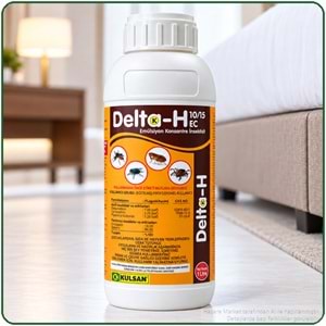 Delta-H 10/15 EC Kokulu Haşere İlacı | 1 Litre