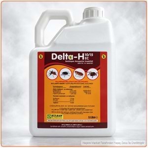 Delta-H 10/15 EC Kokulu Haşere İlacı | 5 Litre