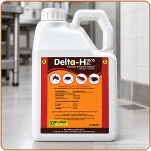 Delta-H 10/15 EC Kokulu Haşere İlacı | 5 Litre