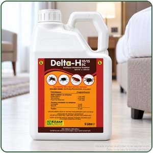 Delta-H 10/15 EC Kokulu Haşere İlacı | 5 Litre