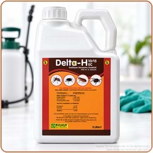 Delta-H 10/15 EC Kokulu Haşere İlacı | 5 Litre