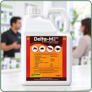 Delta-H 10/15 EC Kokulu Haşere İlacı | 5 Litre