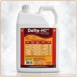 Delta-H 10/15 EC Kokulu Haşere İlacı | 5 Litre