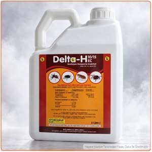 Delta-H 10/15 EC Kokulu Haşere İlacı | 5 Litre