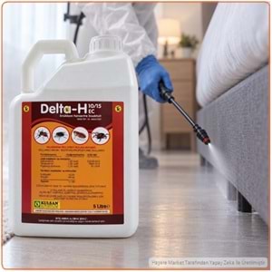 Delta-H 10/15 EC Kokulu Haşere İlacı | 5 Litre