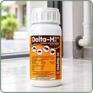 Delta-H 10/15 EC Kokulu Haşere İlacı | 250 Ml