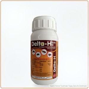 Delta-H 10/15 EC Kokulu Haşere İlacı | 250 Ml