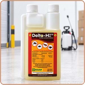Delta-H 10/15 EC Kokulu Haşere İlacı | 500 Ml