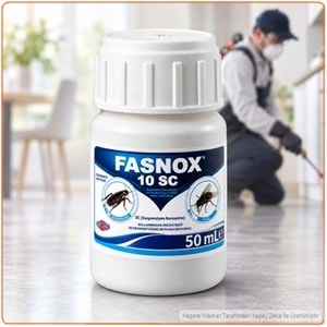 Fasnox SC 10 Kokusuz Haşere İlacı | 50 ml