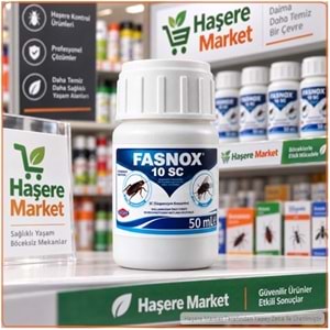 Fasnox SC 10 Kokusuz Haşere İlacı | 50 ml
