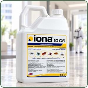 İona 10 CS Kokusuz Haşere İlacı | 5 Litre