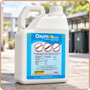 Oxymos 20 EC Larvasit Haşere İlacı | Karasinek | Sivrisinek | 5 Litre