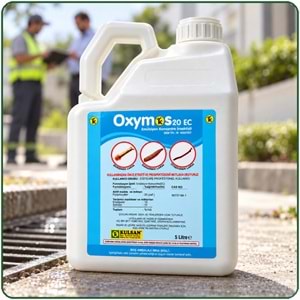 Oxymos 20 EC Larvasit Haşere İlacı | Karasinek | Sivrisinek | 5 Litre