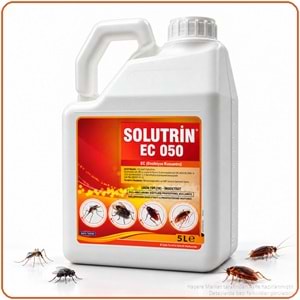 Solutrin EC 050 Kokulu Haşere İlacı | 5 Litre