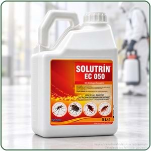Solutrin EC 050 Kokulu Haşere İlacı | 5 Litre