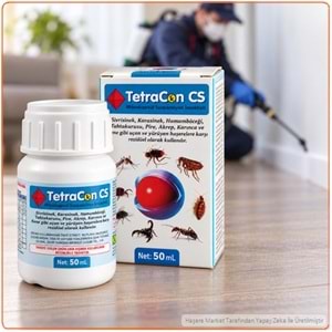 Tetracon CS Mikrokapsül Süspansiyon Haşere İlacı | 50 ml