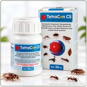 Tetracon CS Mikrokapsül Süspansiyon Haşere İlacı | 50 ml