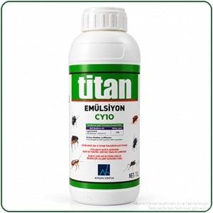 Titan Emülsiyon CY10 Kokulu Haşere İlacı | 1 Litre