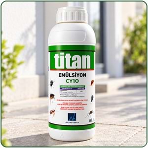 Titan Emülsiyon CY10 Kokulu Haşere İlacı | 1 Litre