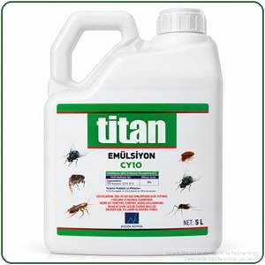 Titan Emülsiyon CY10 Kokulu Haşere İlacı | 5 Litre