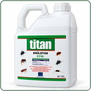 Titan Emülsiyon CY10 Kokulu Haşere İlacı | 5 Litre