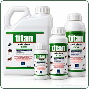 Titan Emülsiyon CY10 Kokulu Haşere İlacı | 250 Ml