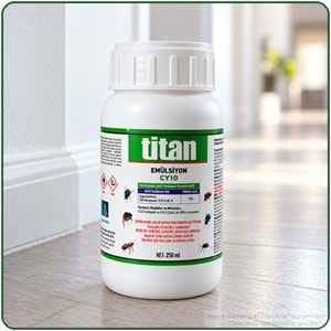 Titan Emülsiyon CY10 Kokulu Haşere İlacı | 250 Ml