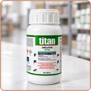 Titan Emülsiyon CY10 Kokulu Haşere İlacı | 250 Ml