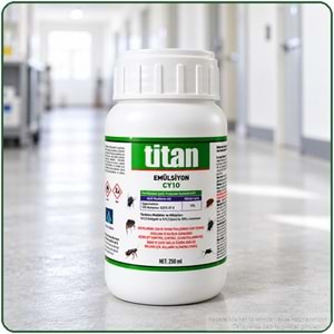 Titan Emülsiyon CY10 Kokulu Haşere İlacı | 250 Ml