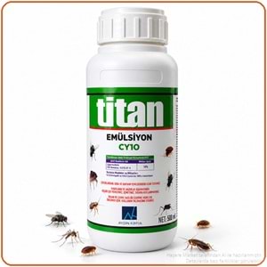 Titan Emülsiyon CY10 Kokulu Haşere İlacı | 500 Ml