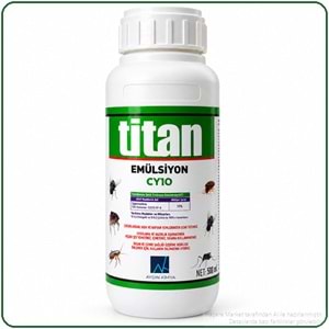 Titan Emülsiyon CY10 Kokulu Haşere İlacı | 500 Ml