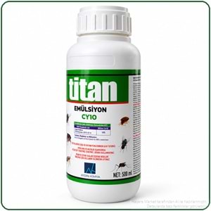 Titan Emülsiyon CY10 Kokulu Haşere İlacı | 500 Ml