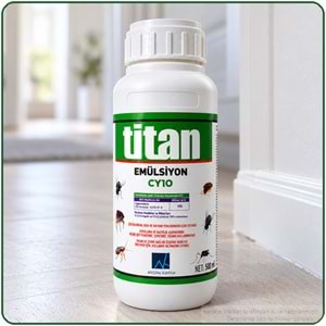 Titan Emülsiyon CY10 Kokulu Haşere İlacı | 500 Ml